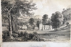Print from pencil and watercolour, c  1815