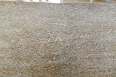 Mason's mark, intersecting triangles