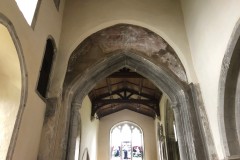 North chancel arch
