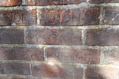 A selection of the names on the wall
