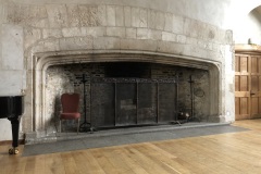 Hall fireplace