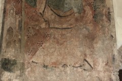 Walls painting, St Christopher