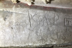 Tomb graffiti