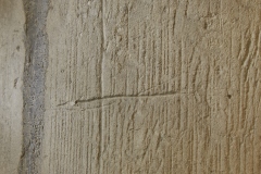 10. Rough cross, south aisle, 2nd pillar from the east-west side