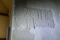 initials, wg, hb, pb at, 1905