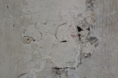 Initials in the Old Museum Room